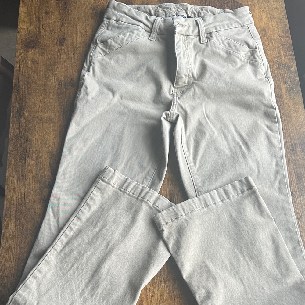 American Eagle Outfitters Uniform Stretch High Waisted Kick Boot Trouser